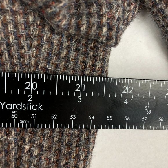 Pendleton VTG Men's Size 42T Brown Grey Virgin Wool Two-Button Blazer Jacket - Picture 5 of 11